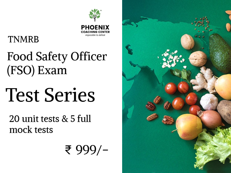 TNMRB FSO Exam 2021-22 >> Food Safety Officer exam - All In One