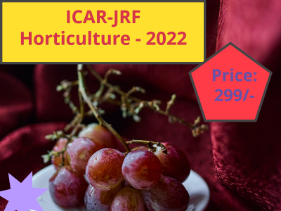 ICAR-AIEEA JRF Exam 2022 >> Horticulture