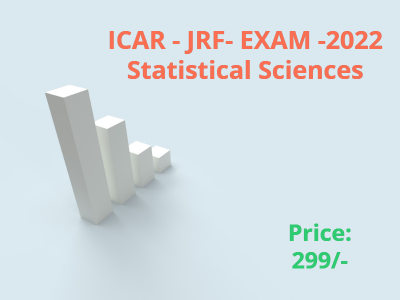 ICAR-AIEEA JRF Exam 2022 >> Statistical Sciences